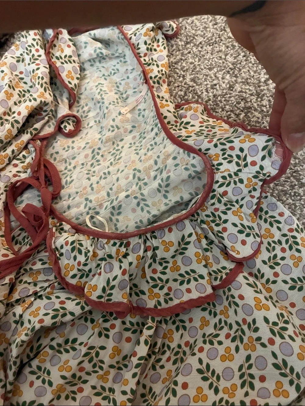 Free People Blossom Baby Mini Dress Small